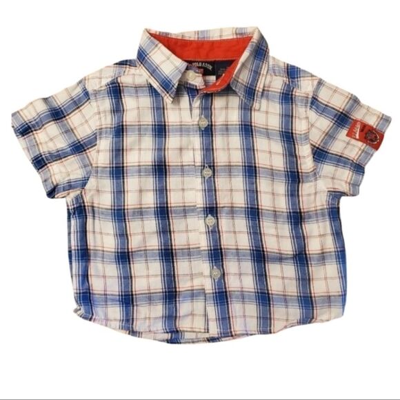 🎉HP🎉 U.S.Polo Assn Infant Boy's Short Slev Shirt - Picture 1 of 6